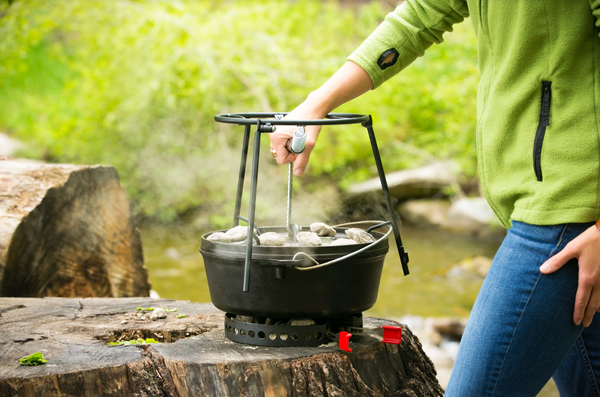 Dutch Oven Lid Lifter, Chuck Wagon Cooking, Campfire Cooking 