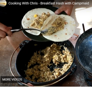 Cooking With Chris - Breakfast Hash with Campmaid