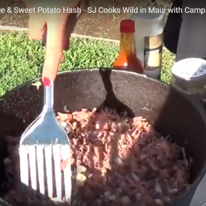 Sausage & Sweet Potato Hash - SJ Cooks Wild in Maui