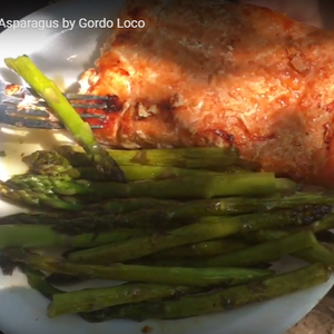 Salmon and Asparagus by Gordo Loco