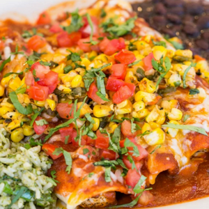 Day of the Dead Chicken Enchiladas