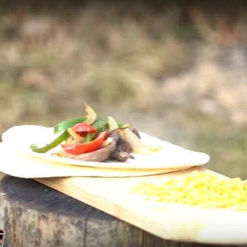 Deer Heart Fajitas