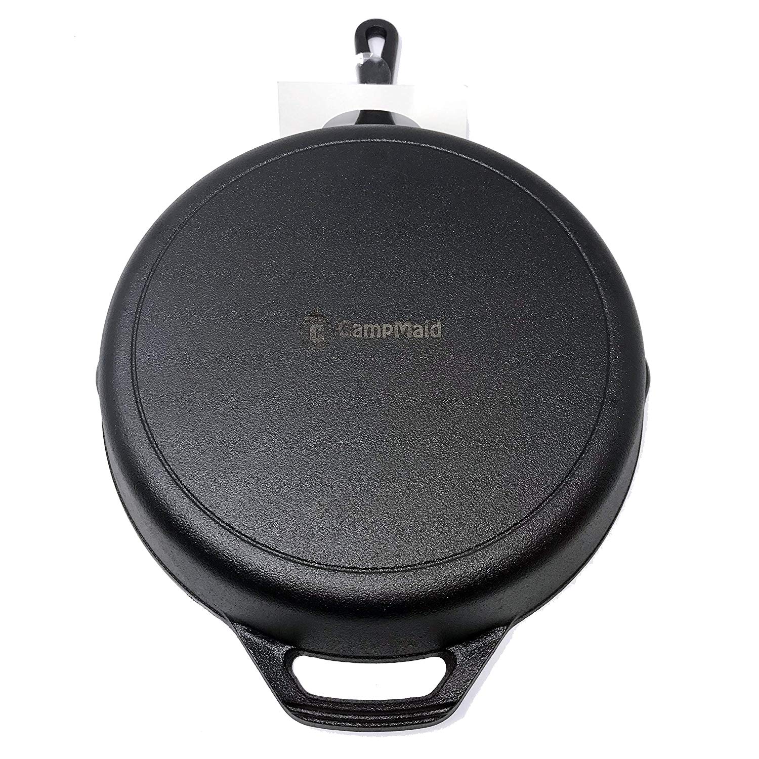 8 Pre-Seasoned 2 Quart Dutch Oven Without Legs - CampMaid