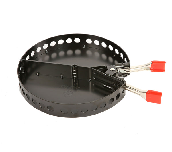 Charcoal Holder & Adjustable Heat Source