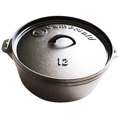 OzWit's 10 inch Spun Steel Camp Oven Pack, Dutch Oven Pack.
